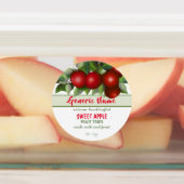 Pakketlabels voor appelfruit labels (Aangebracht)