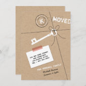 Pakketnummer en belangrijkste feestdag en aankondi kaart (Voorkant / Achterkant)