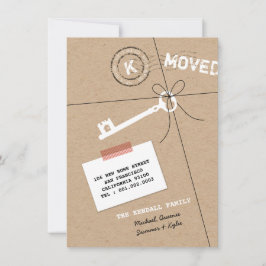 Pakketnummer en belangrijkste feestdag en aankondi kaart