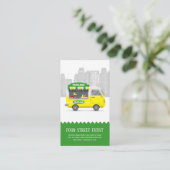 Pakketpankoek voor levensmiddelen visitekaartje (Staand voorkant)