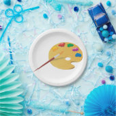 Pakketpapier voor schilders Borden Papieren Bordje (Feest)