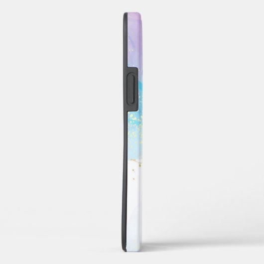 Pakketpastels met Gold Design-draagtas Case-Mate iPhone Case (Achterkant / Rechts)