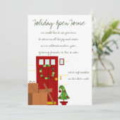 Pakketten aan de deur kaart (Staand voorkant)