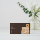 Pakketten - Bedrijven Visitekaartje (Staand voorkant)