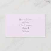  pakketten Gift Shop Visitekaartje (Achterkant)