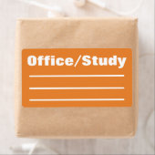 Pakketten verplaatsen - Kantoor/Studie Etiket (Insitu)
