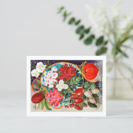 Pakketten voor zaaizaad briefkaart