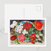 Pakketten voor zaaizaad briefkaart (Voorkant / Achterkant)