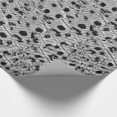 pakpapier met zwarte stippen (Hoek)