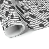 pakpapier met zwarte stippen (Rol Hoek)