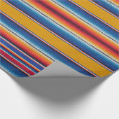 pakpapier, Mexicaanse serapafdruk, geel Cadeaupapier (Hoek)