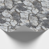 pakpapier van gebarsten steenpatronen (Hoek)