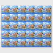 pakpapier voor de griekse kust (Vlak)