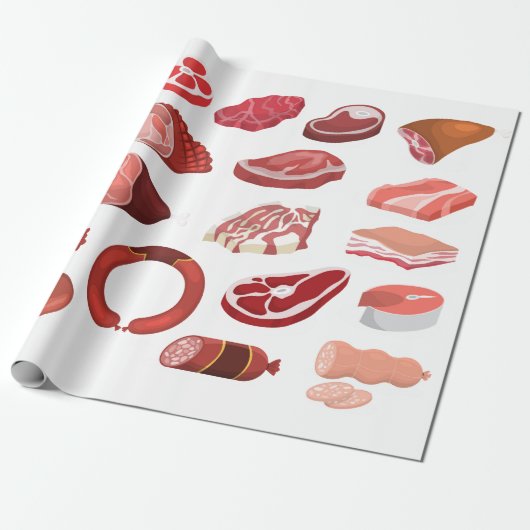 pakpapier voor worstvellen (Uitgerold)