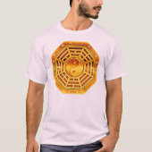 PaKua Symbool - goud T-shirt (Voorkant)