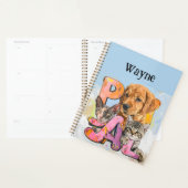 Pal Hond en Katten Plus Personaliseer Naam Planner (Display)
