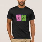 Pál periodiek systeem naam shirt (Voorkant)