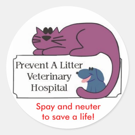 PAL Sticker #2 - Rond (Voorkant)