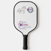 Pala de Pickleball Delantal — Juego con sabor Paddle (Achterkant)