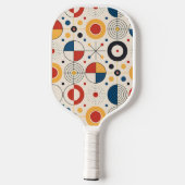 Pala de pickleball diseño geométrico pickleball paddle (Achterkant)
