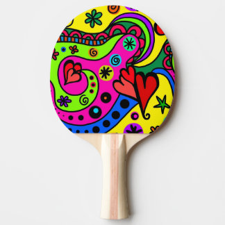 Pala de Ping Pong Abstracto y figuras geométricas Tafeltennisbatje