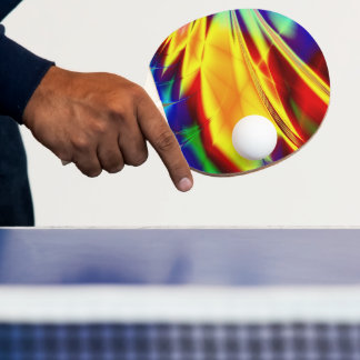 Pala de Ping Pong Colores de Fuego Tafeltennisbatje