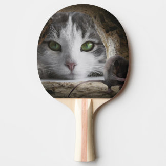 Pala de Ping Pong Gato y Ratón Tafeltennisbatje