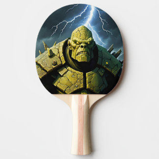 Pala De Ping Pong Gigante Monstruo Guerrero Tafeltennisbatje