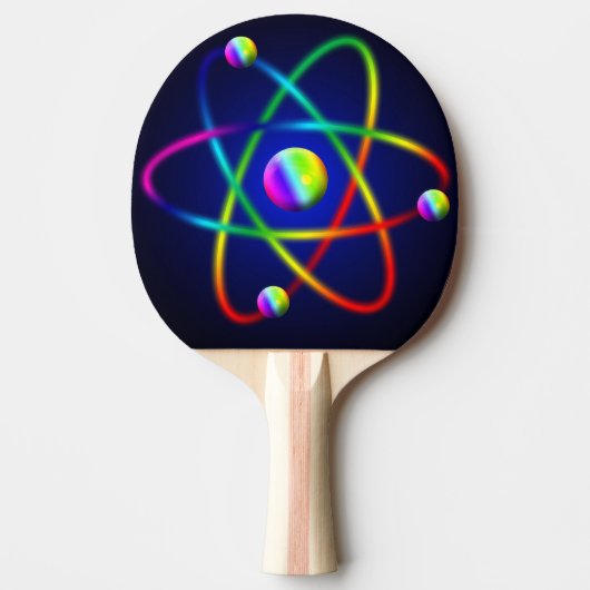 Pala de Ping Pong Símbolo Atómico Tafeltennisbatje (Voorkant)