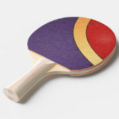 Pala de ping pong tafeltennisbatje (Voorkant Gekanteld)