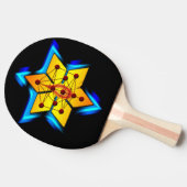 Pala de ping pong tafeltennisbatje (Zijkant)