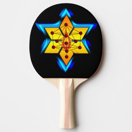 Pala de ping pong tafeltennisbatje (Voorkant)