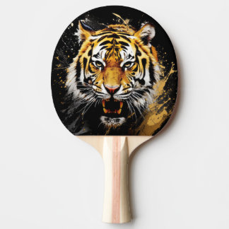 Pala de Ping Pong Tigre Poderoso Felino Tafeltennisbatje