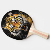 Pala de Ping Pong Tigre Poderoso Felino Tafeltennisbatje (Zijkant)