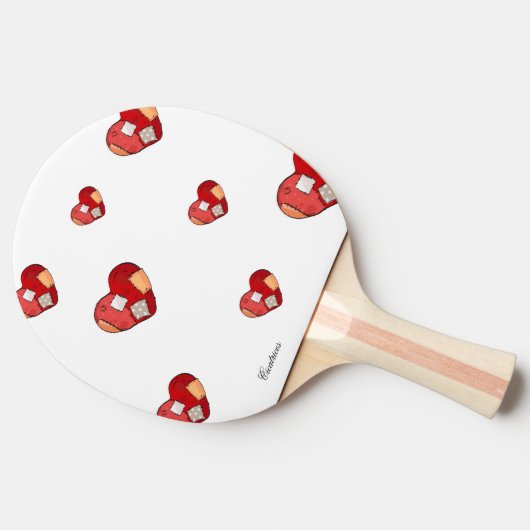 pala de tenis mesa tafeltennisbatje (Zijkant)