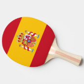 pala tenis de mesa bandera española tafeltennisbatje (Zijkant)