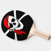 pala tenis de mesa "pirata". tafeltennisbatje (Zijkant)