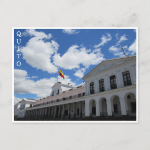 palace carondelet quito briefkaart