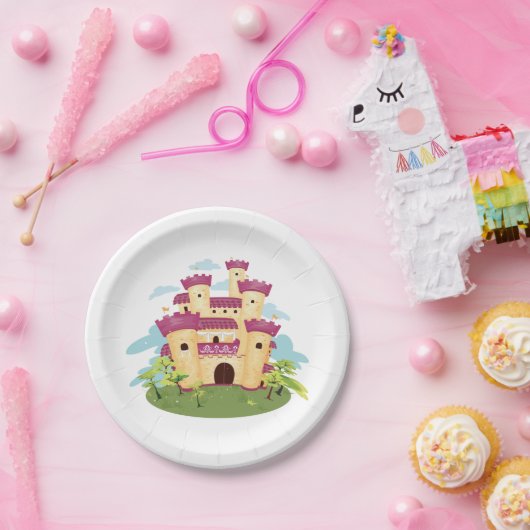 Palace Castle Papieren Bordje (Feest)