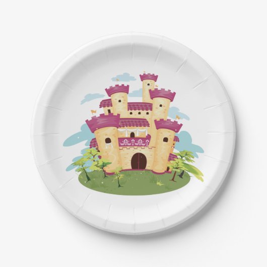 Palace Castle Papieren Bordje (Voorkant)