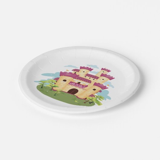 Palace Castle Papieren Bordje (Gekanteld)