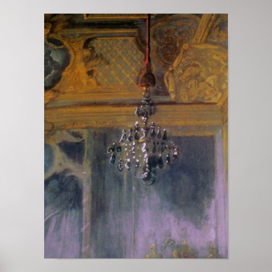 Palace Chandelier ~ Print Romantic French Fun (Voorkant)
