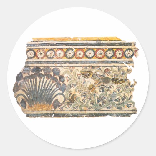 Palace-decoratie Ronde Sticker (Voorkant)