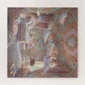 Palace Dreamscape Psychedelic Rococo Revival Mural Legpuzzel (Horizontaal)