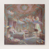 Palace Dreamscape Psychedelic Rococo Revival Mural Legpuzzel (Verticaal)