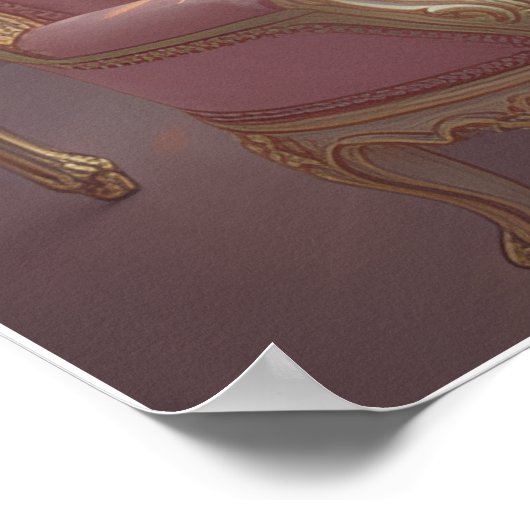 Palace Dreamscape Psychedelic Rococo Revival Mural Poster (Hoek)