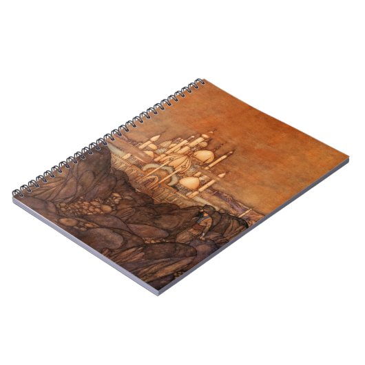 Palace Edmun Dulac Architecture Arabian Nights Notitieboek (Linkerzijde)