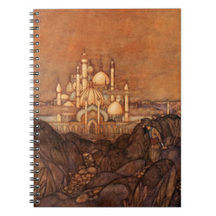 Palace Edmun Dulac Architecture Arabian Nights Notitieboek