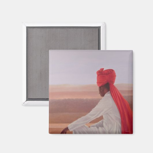 Palace Guard Jaipur Magneet (Voorkant / Achterkant)