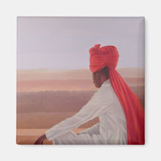 Palace Guard Jaipur Magneet (Voorkant)